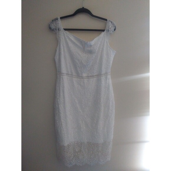 Allandwell White Lace Dress NWT Size XXL - Picture 5 of 5